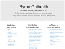 Tablet Screenshot of byrongalbraith.com